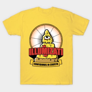 Illumizati Secret Pizza Organization T-Shirt